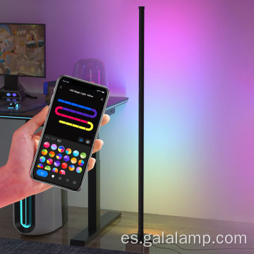 Lámpara de piso RGB de luz de inicio inteligente